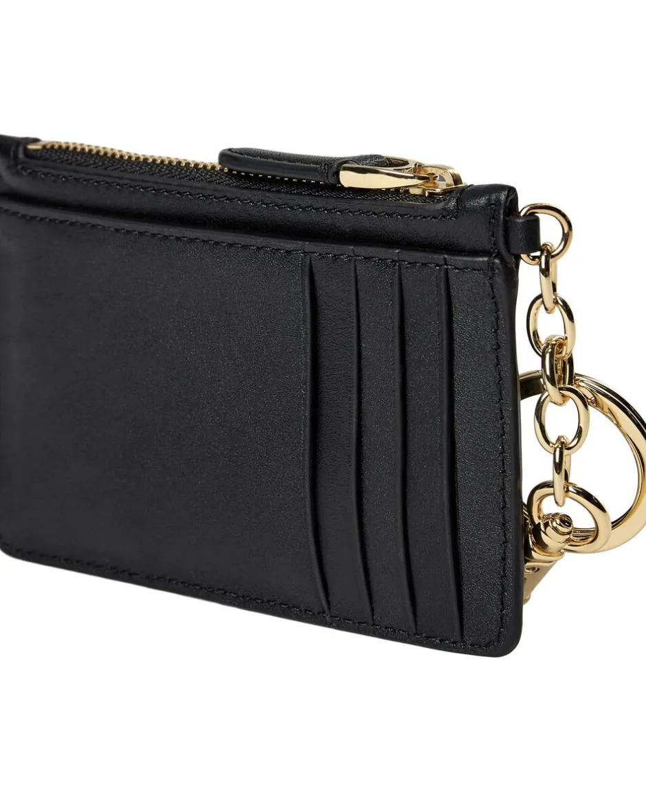 New Leather Zip Card Case Dame Punge & Kortholdere