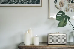 Clearance LED Pillar Candle - Nordic White - 5,8 x 22 cm Elektriske Julelys