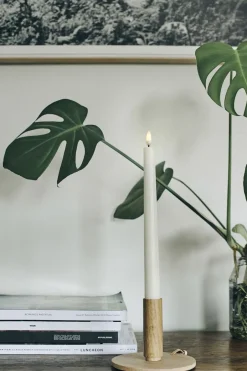 Uyuni Lys & Lysestager|Elektriske Julelys>LED Taper Candle - twin pack - Nordic White - 2,3 x 25 cm