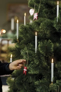 New LED Taper Candle - twin pack - Nordic White - 2,3 x 20 cm Lys & Lysestager|Elektriske Julelys