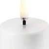 LED tealight 400~ battery incl. , White plain, 3,9x2,1 cm-Uyuni Outlet