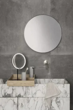 LED Vanity Mirror -MODO- Black-Blomus Best
