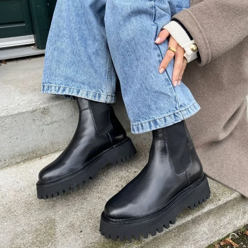 Dame Copenhagen Shoes Støvler>LEMON PLAIN COLOR