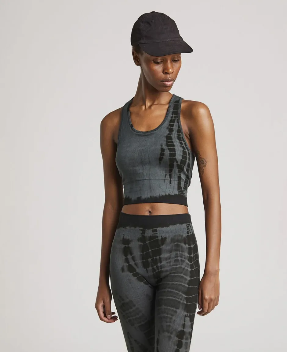 Online Lifa Tie dye Yoga Top Dame Sports Bh'Er