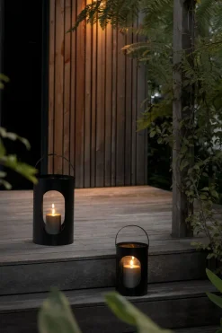 Light house lantern, Medium, Black,16,5x24 cm-Ekta Living Hot