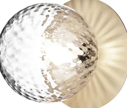 Liila 1 Medium IP44, nordic gold / optic clear-Nuura Outlet