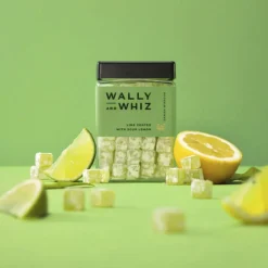 Lime med Sur Citron - regular cube 240 gr-Wally and Whiz Best