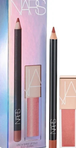 Line & Shine Lip Duo - Duo af læbeblyant og glansfuld læbegloss-Nars Best