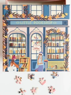 Discount Little Bookshop - puslespil med 150 brikker Børn Spil & Puslespil