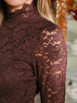 Sale Lizette Laceflower Dress Dame Fest