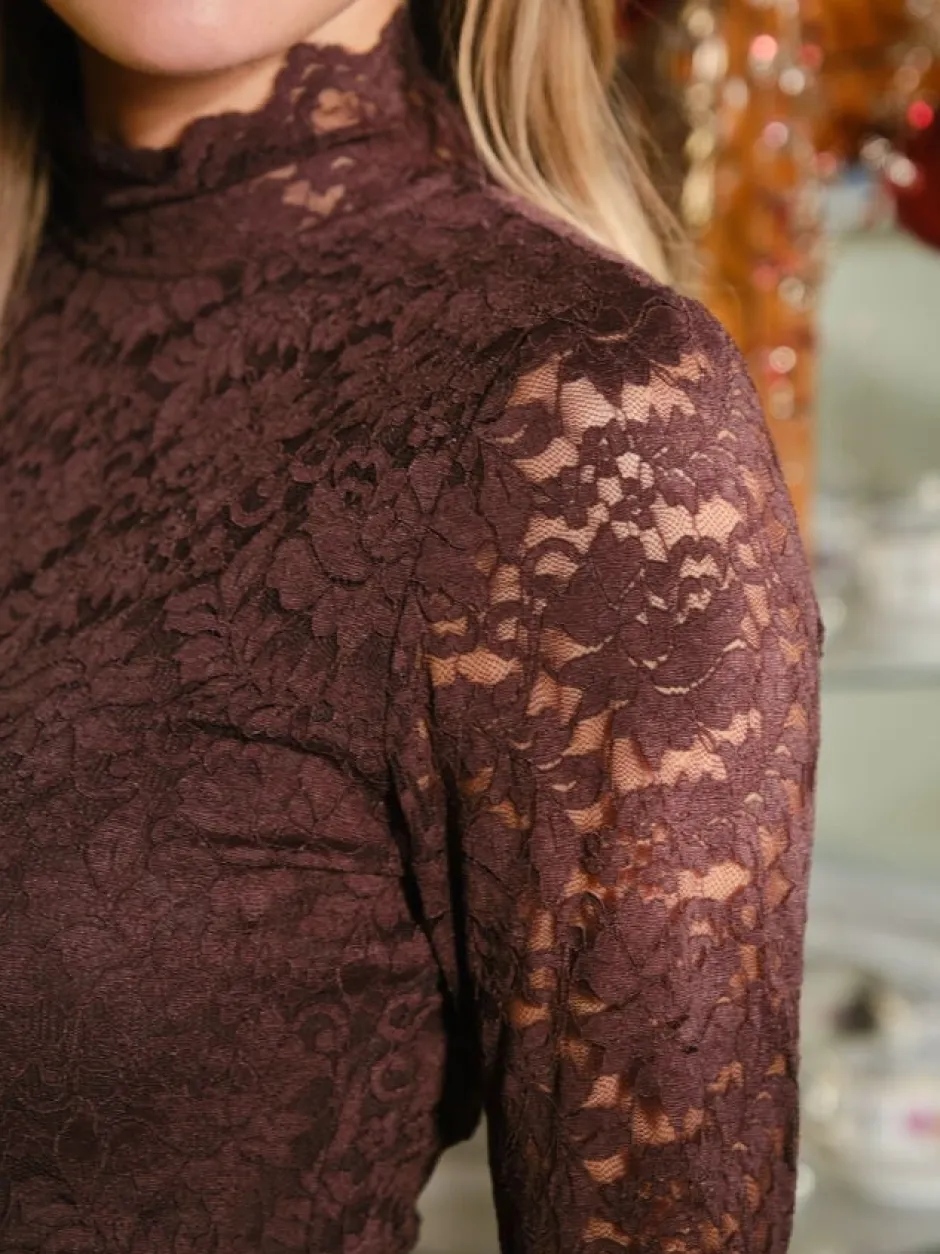 Sale Lizette Laceflower Dress Dame Fest