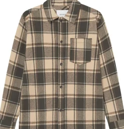 Online Loan Check Twill Overshirt Skjorter