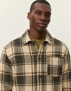 Online Loan Check Twill Overshirt Skjorter