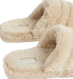 Online LOPSEY Faux Fur Mule Slipper Dame Hjemmesko