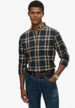 Superdry Skjorter>L/S COTTON LUMBERJACK SHIRT