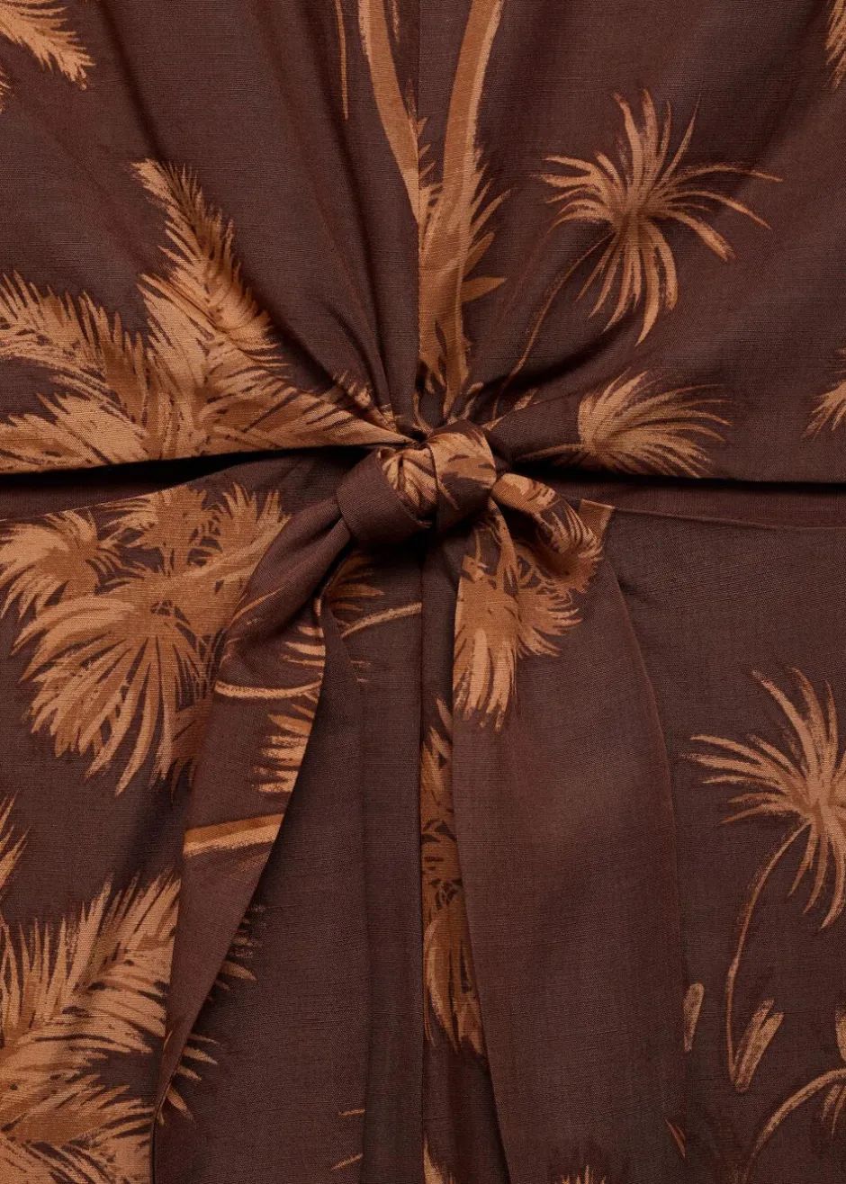 Lyocell jumpsuit with cut-out and k-MANGO Sale