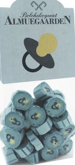 Hot Lyseblå sut med smag af blåbær Bolcher