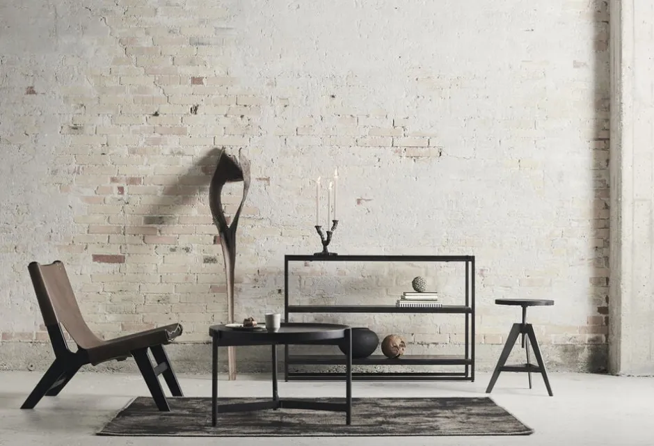 Muubs Lys & Lysestager>Lysestage Ava - Antik Mørk Grå