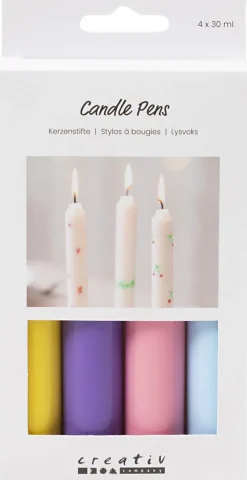 Clearance Lyspenne, 4x30 ml. Børn Kreativitet