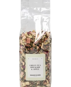 MAGASIN Grøn te rabarber og æble i pose 100g-Magasin Mad&Vin Hot
