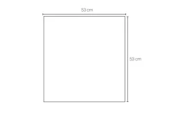 Magasin Iconic Scarf 53x53cm - 100% Silke Dame Halstørklæder & Tørklæder