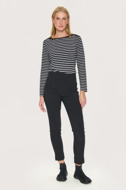 Dame Bitte Kai Rand Bukser>Magic stretch bukser m. slids