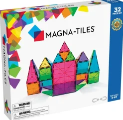 Børn Magna-Tiles Konstruktionslegetøj>clear colours 32stk
