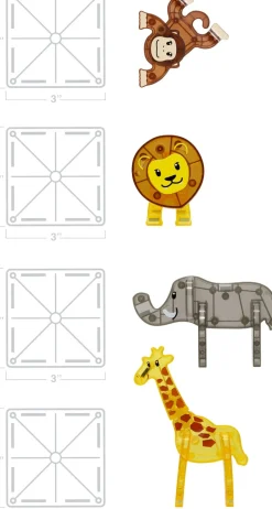 Safari. , 25 pcs-Magna-Tiles Best