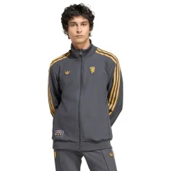 adidas Jakker>Manchester United 25/26 Icon Full Zip Sweatshirt