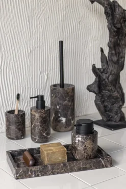 Outlet MARBLE dispenser, low Badeværelsestilbehør