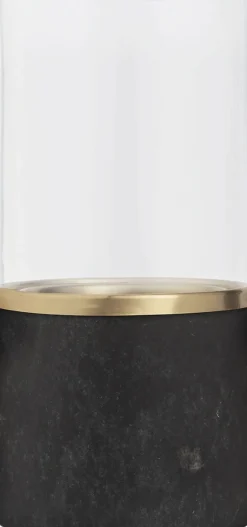 Uyuni Lanterner>Marble lantern, Galaxy black, 8x17,1 cm