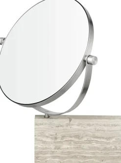 Clearance Marble Vanity Mirror, wall mounted -LAMURA- Mourning Dove Spejle