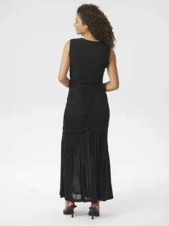 Markeni Mesh Dress-Neo Noir Hot