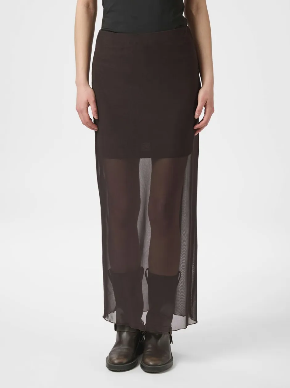 Clearance Marlise Mesh Skirt Dame Nederdele