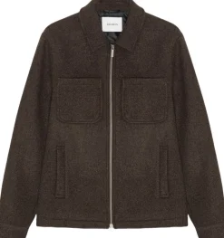 New Marseille Solid Wool Jacket Jakker & Frakker