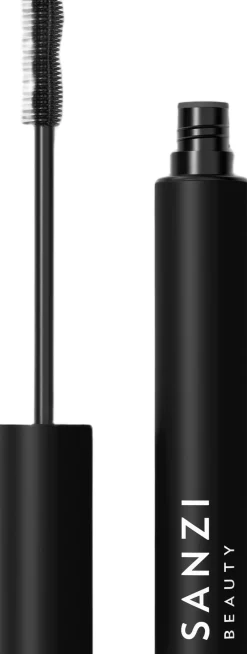 Mascara Extra Volume Carbon Black With Eyelash Serum-Sanzi Beauty
