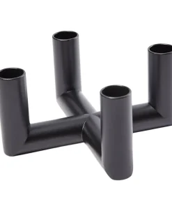 MATRIX Candle Holder - 4'arm Mini Taper - Matte Black - 7,5-Uyuni Hot