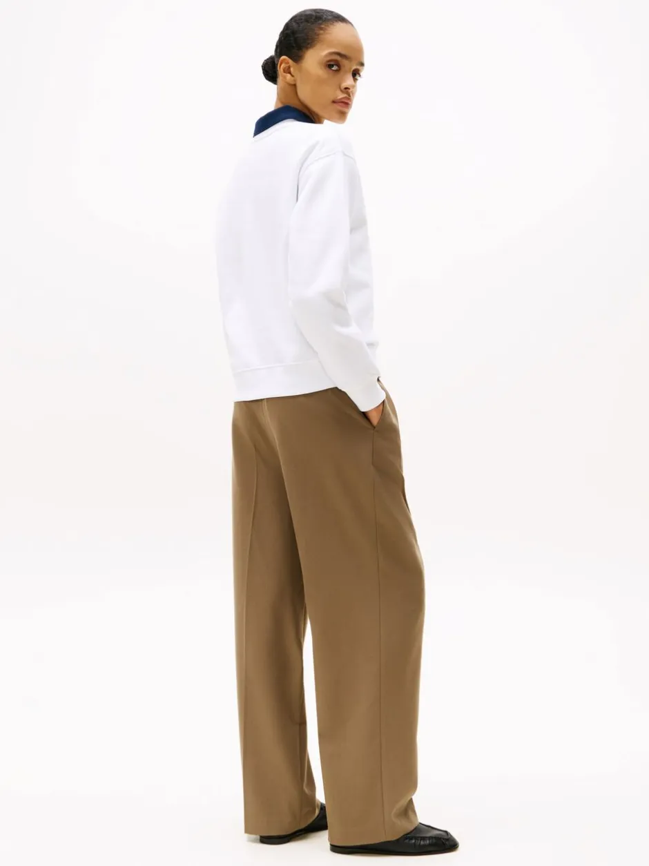 Dame Tommy Hilfiger Bluser & Skjorter>MDRN REG CORP LOGO C-NK SWTSHRT