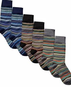 PS Paul Smith Strømper>MEN SOCK 6 PACK SIGNATURE