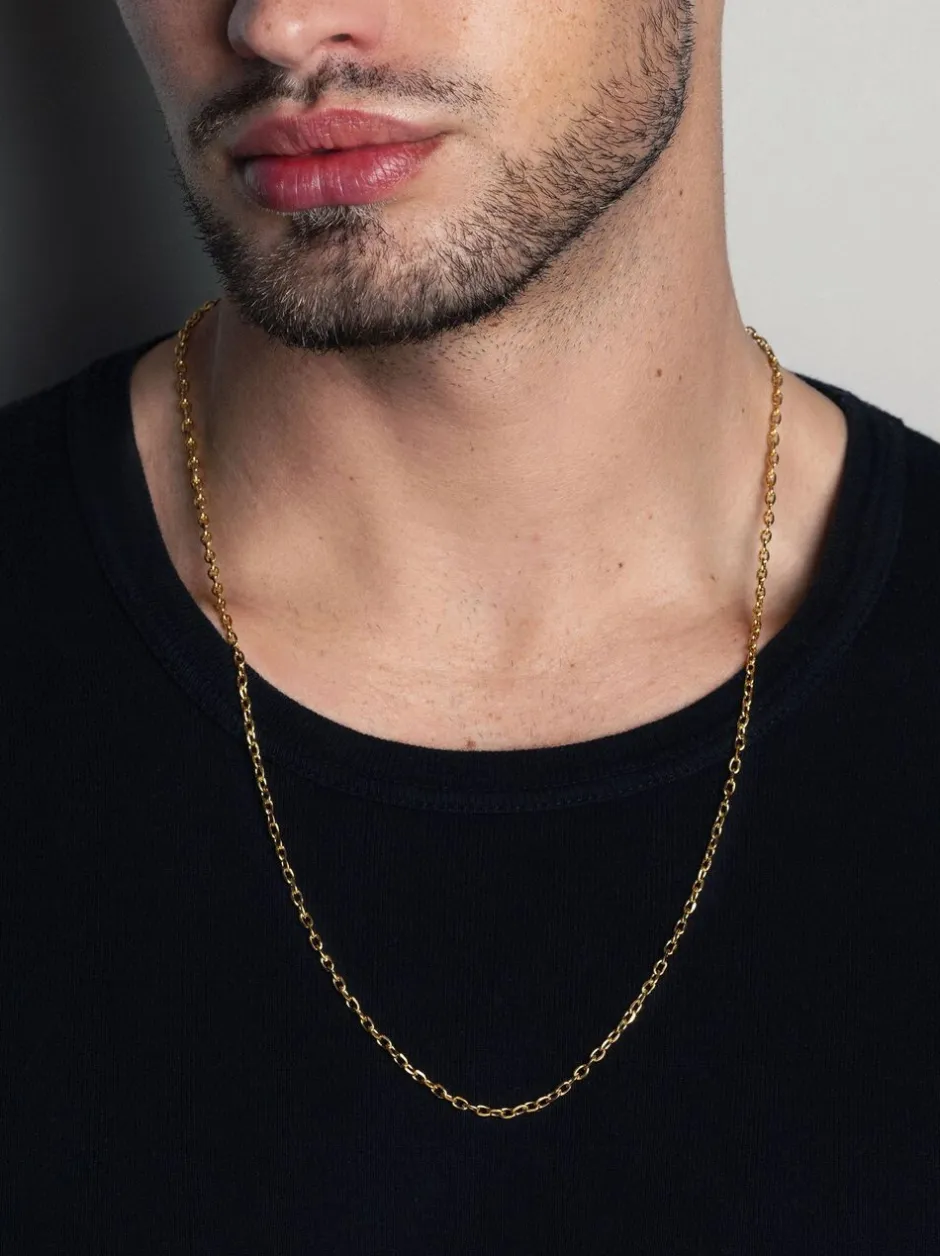 Discount Men's Cable Chain Smykker