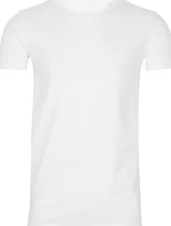 Lindbergh T-Shirts>Mens stretch crew neck tee S/S