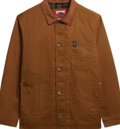Superdry Jakker & Frakker>MERCHANT WAXED WORKER JACKET