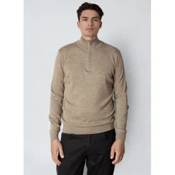 Clean Cut Copenhagen Strik>Merino Half Zip