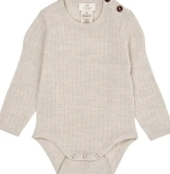 MERINO LS RIB BODYSTOCKING-Copenhagen Colors Hot