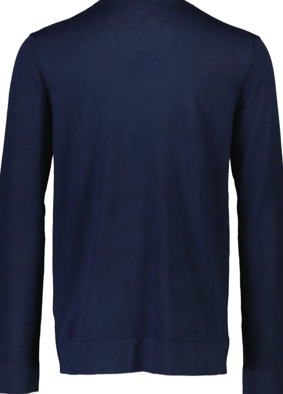 Discount Merino strik med rund hals Strik