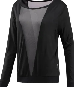 Sale Mesh Longsleeve Tee Dame Trænings T-Shirt & Tanktoppe