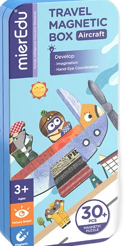 Discount - Magnetisk rejsesæt - Flyvemaskiner Børn Legetøjsfigurer