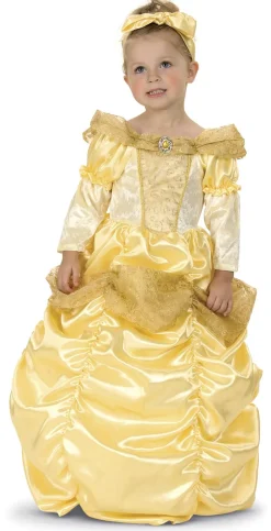 Mini Beauty eventyrkjole Inkl hårbånd-4-GIRLZ Clearance