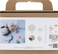 Mini DIY Kit Modellering, Robotpige Børn Kreativitet