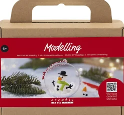 New Mini DIY Kit Modellering, Snemand Børn Kreativitet
